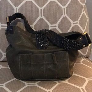 Tylie Malibu Olive Green Leather Purse
